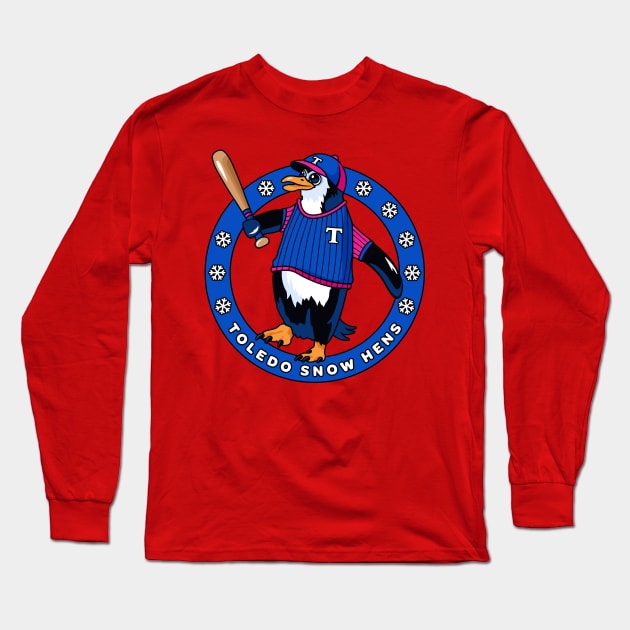 Toledo Snow Hens Long Sleeve T-Shirt by Hey Riddle Riddle